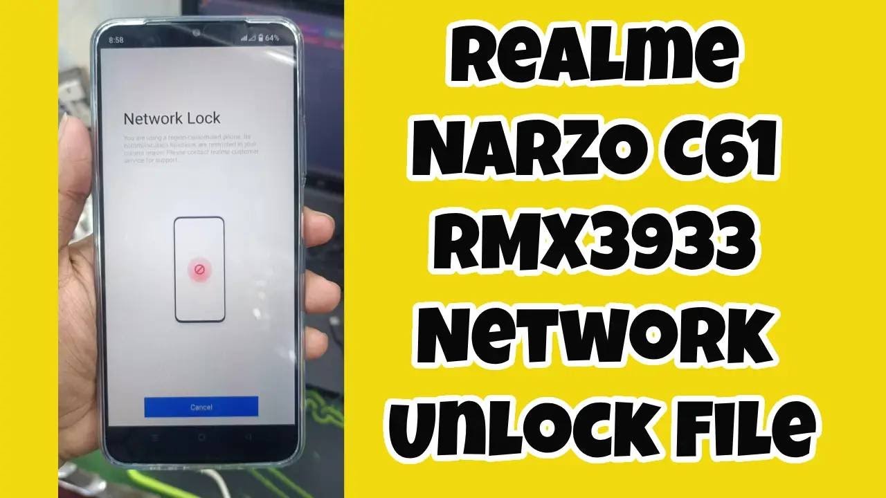 Realme C61 RMX3933 Network Unlock File Instant 2025 - YouTube
