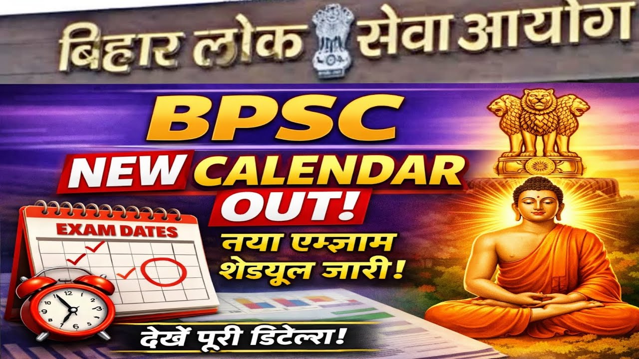 🗓️🔥BPSC New calendar 🗓️ ll 🔥 OUT 🔥ll 72nd BPSC prelims july....🔥😱