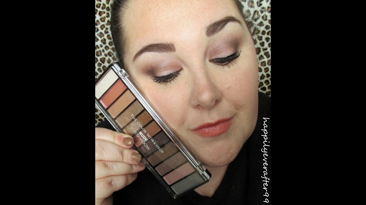 TCW Nude Eyeshadow Palette Makeup Tutorial