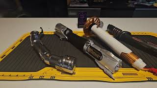 4 Sabers repaired & upgraded for William 4 Sabers repaired & upgraded for William