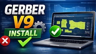 Gerber software install, Gerber software tutorial #Gerber software bangla