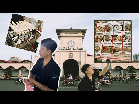 ANH RỒNG - ĐI DẠO CHỢ BẾN THÀNH BUỔI SÁNG