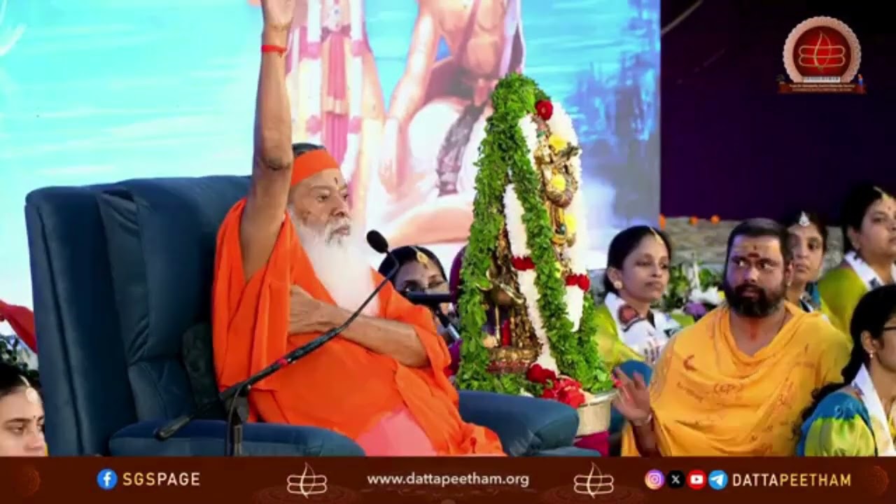 శ్రీ శ్రీ శ్రీ గణపతి సచ్చిదానంద స్వామీజీ వారి సందేశం