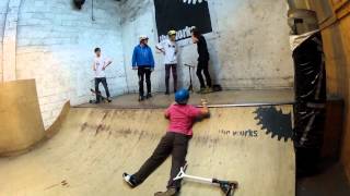 An Hour At; The Works Skatepark Leeds - Easter 2012