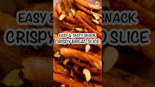 Crispy Bread Slice 🥪🔥 | Easy & Tasty Snack #foodshorts #recipe #viralrecipe #food #cooking