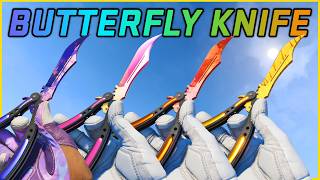 ALL Butterfly Knife Skins and Prices CS2