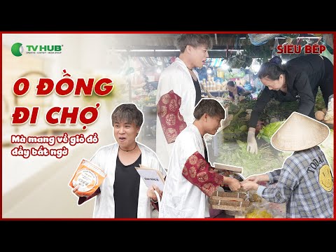 [ UNCUT ] Spend 0 VND on groceries and still bring home a basket full of groceries | Super Kitchen