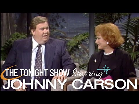 John Candy Maureen O Hara Appearance Carson Tonight Show 