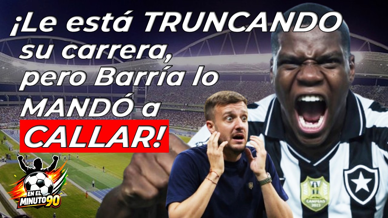 Kadir Barría silenció por completo a Martín Anselmi en Botafogo!