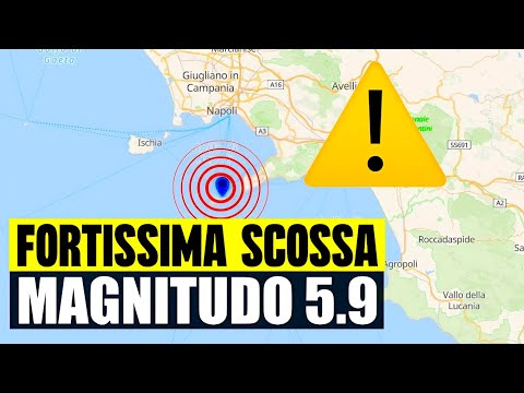 Video TERREMOTO FORTISSIMA SCOSSA NEL SUD ITALIA: REGISTRATA MAGNITUDO DI 5.9