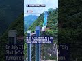 Second 288-meter cliff elevator opens in southwest China's Yunnan