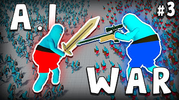 A.I Fight: 1000 Warriors vs 1000 Musketeers… (Deep Reinforcement Learning)