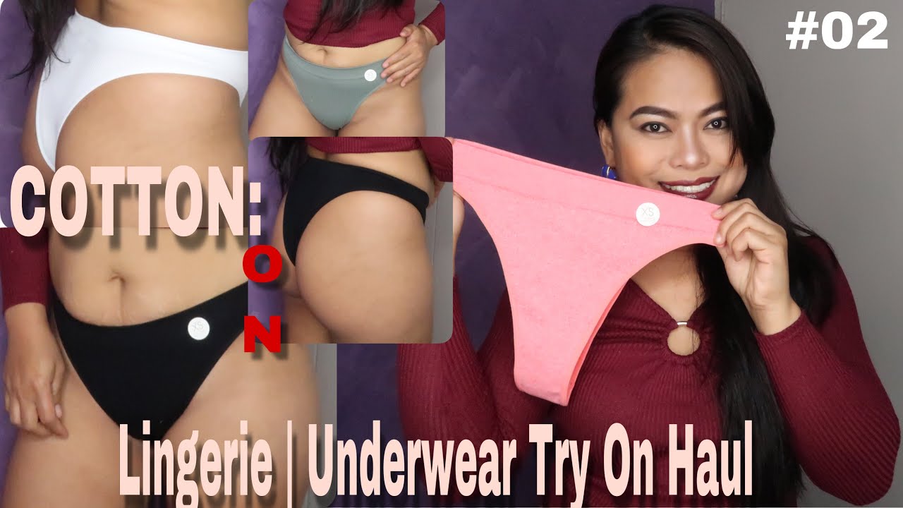 Lingerie, Underwear COTTON:ON Try On Haul