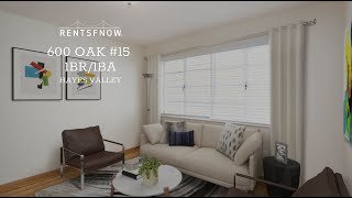 600 Oak #15 1BR