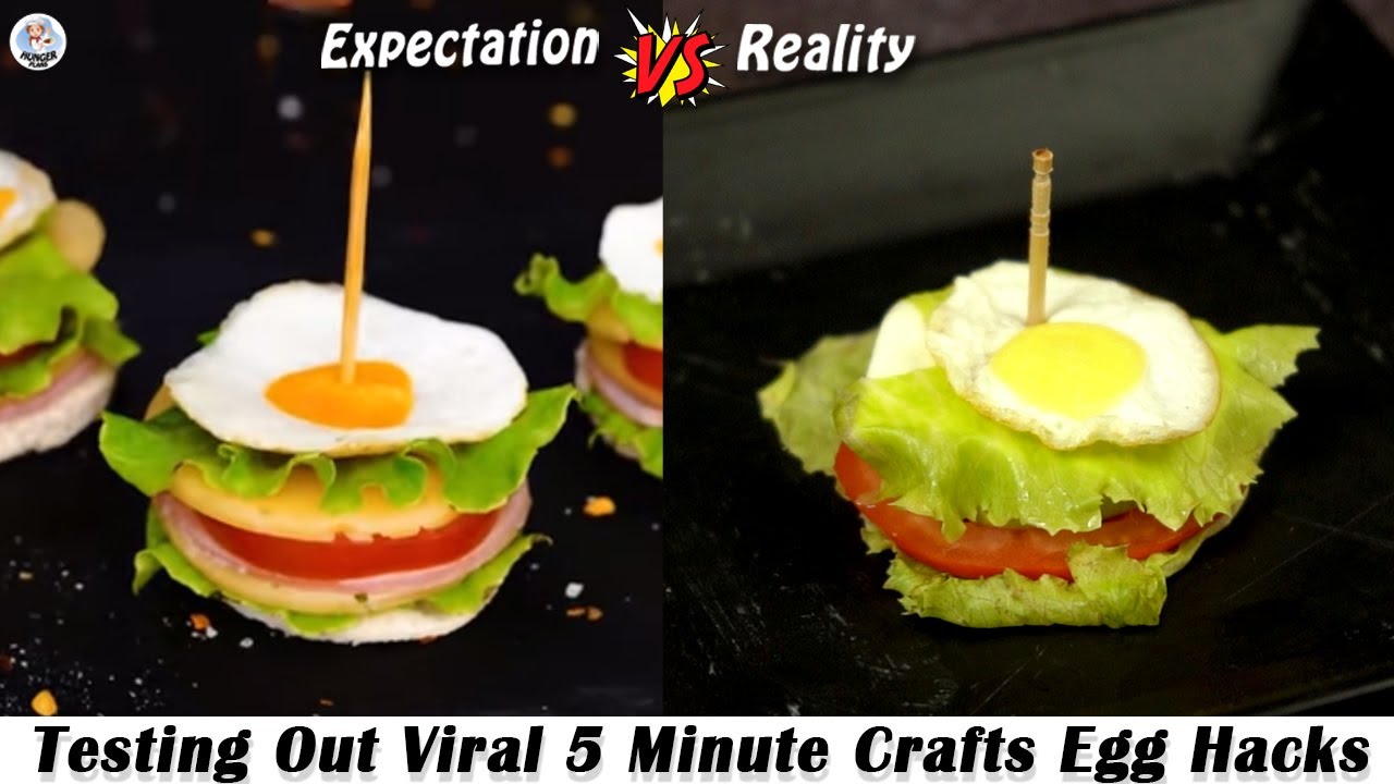 Testing Out Viral Food Hacks By 5 MINUTE CRAFTS | Testing Out 5 Minute Crafts Egg Hacks | Part 5 |