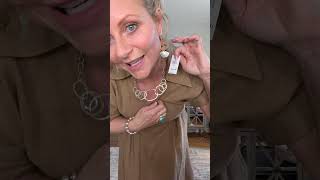 New Linen Dress, OVER 50, Size 10