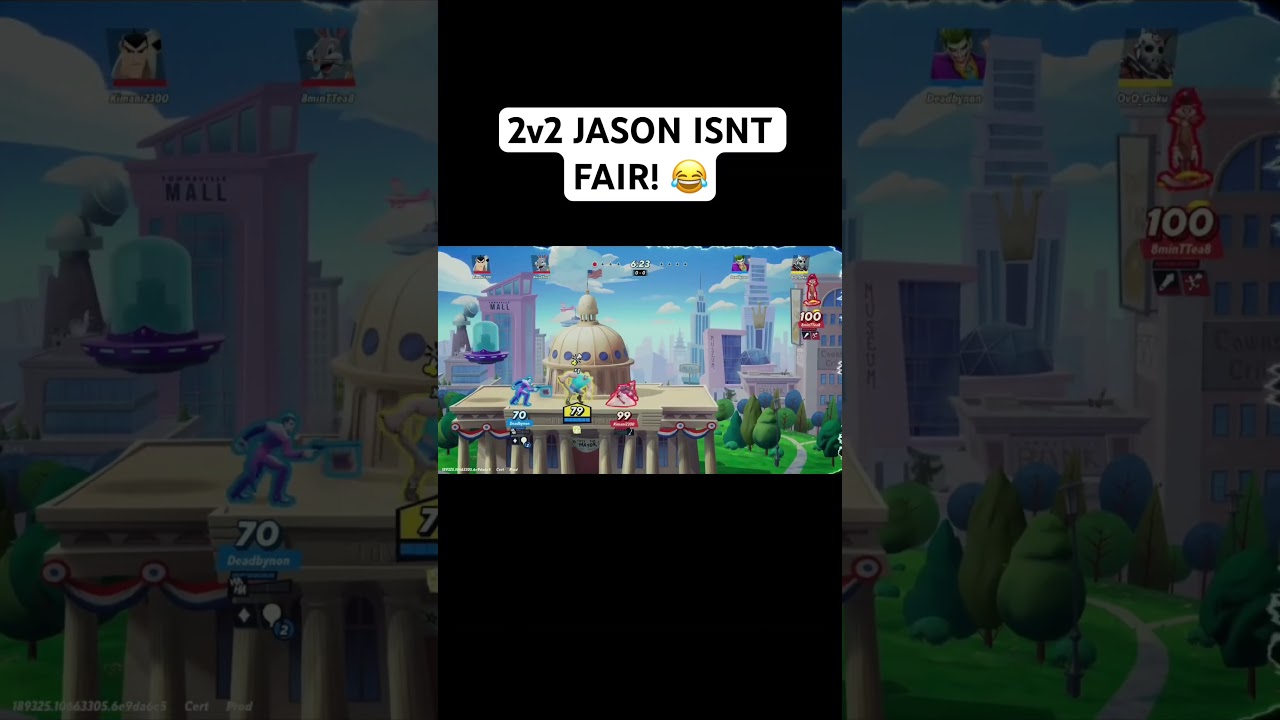 Playing 2v2 with Jason is low key fun ! 