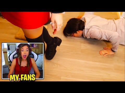 Pokimane Reacts to Day in the life of a Simp!!