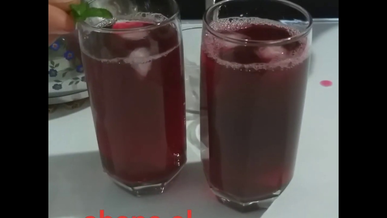 Vişne suyu nasıl yapılır,kolay vişne suyu tarifi,ev yapımı içecek