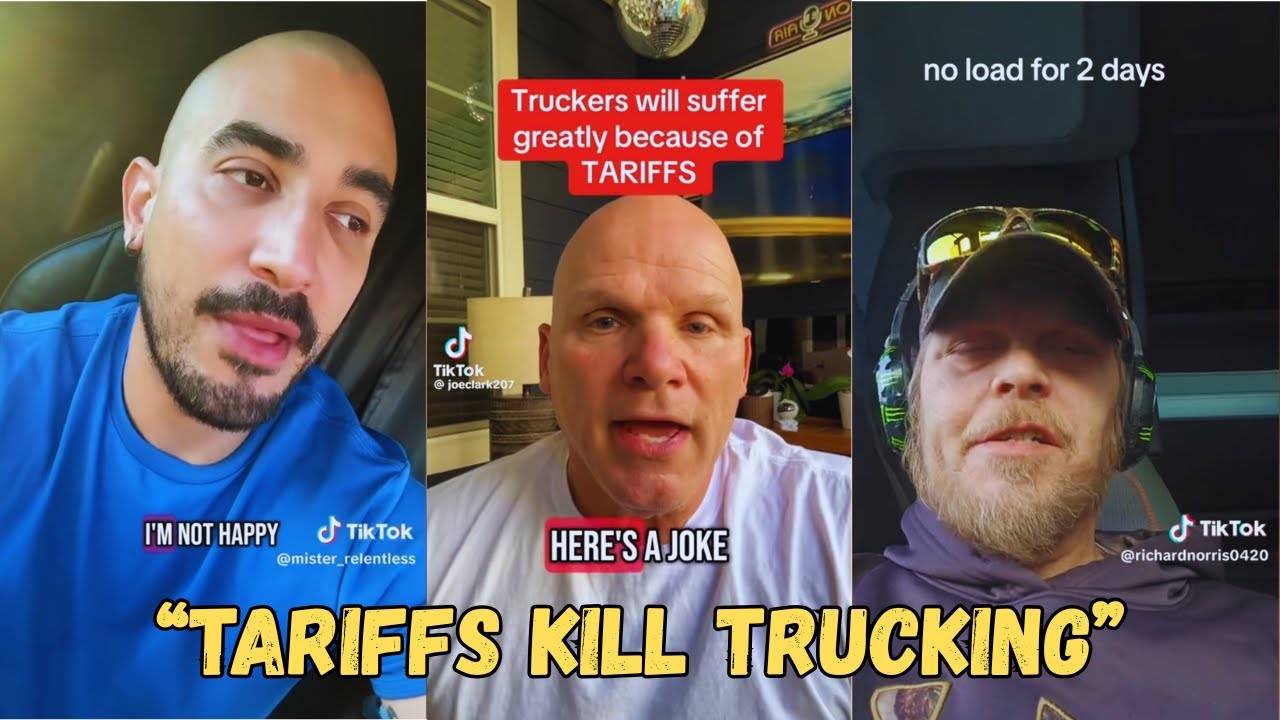 Truckers Hit Hard: Tariffs Trigger Supply Chain Chaos & Empty Ports | Recession Warning 2025