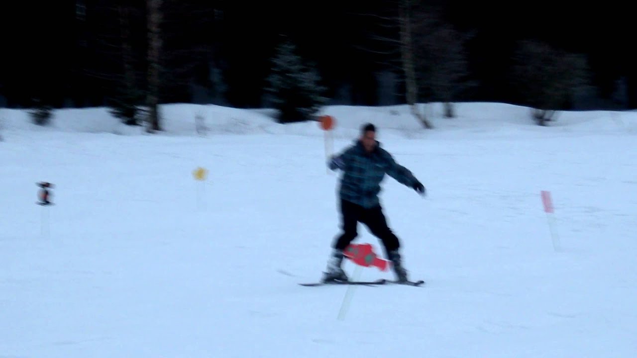 Costa doing some sweet ski moves!!