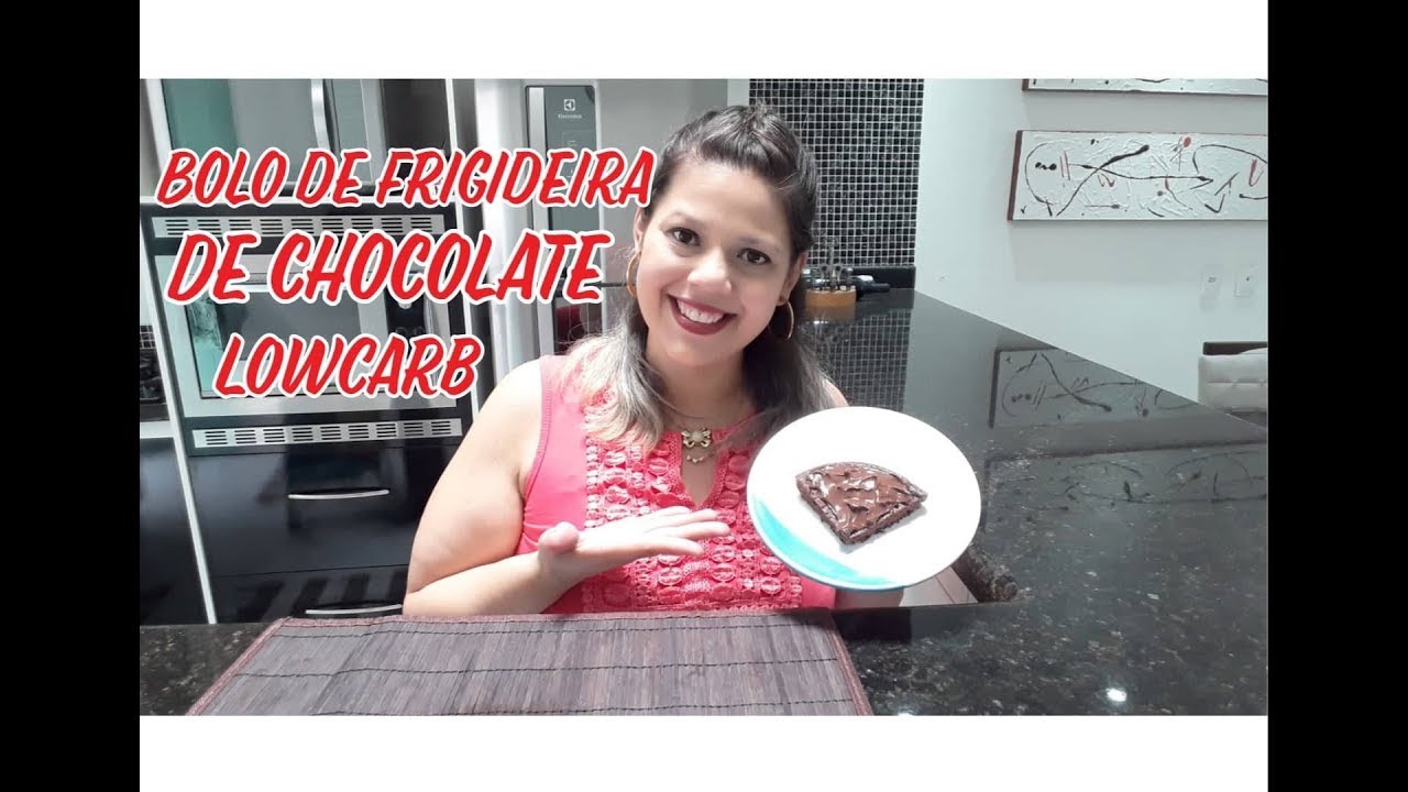 Bolo de Frigideira de Chocolate Lowcarb