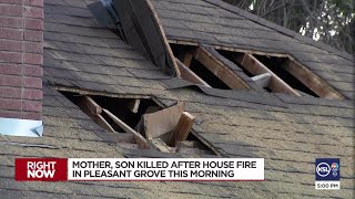 Neighbors, loved ones reflect on mother and son killed in Pleasant Grove house fire