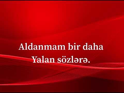 Karaoke - Ahmed mustafayev Aldanmam (2022 official video)