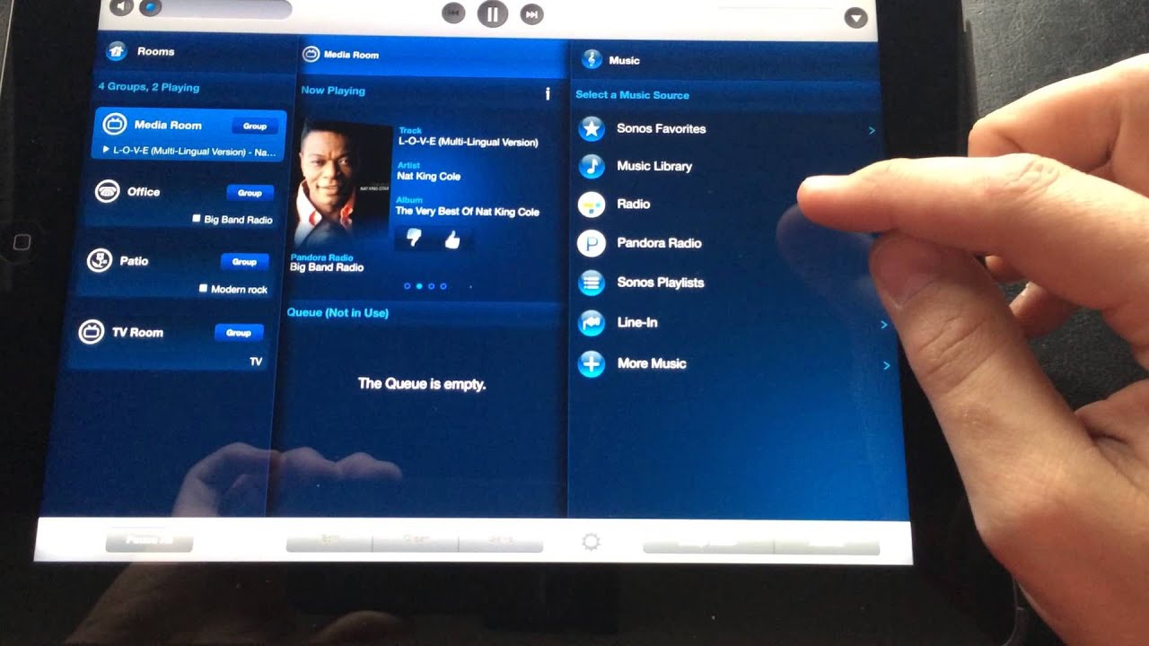 Hest Migration Savant Sonos iPad App - YouTube