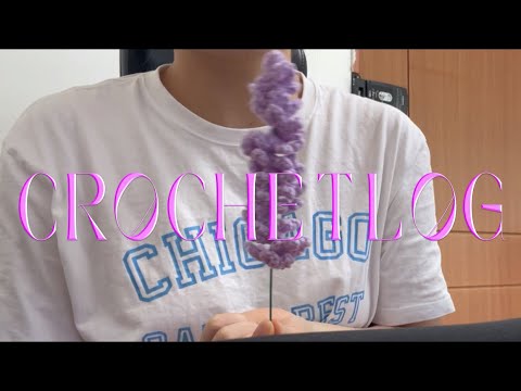 뜨개로그 ˚✩☁︎︎⋆。ˏˋ ˚ | 그래니스퀘어백 • 라벤더 • 네트백 • 모티브에어팟케이스 • 화분커버 만들기