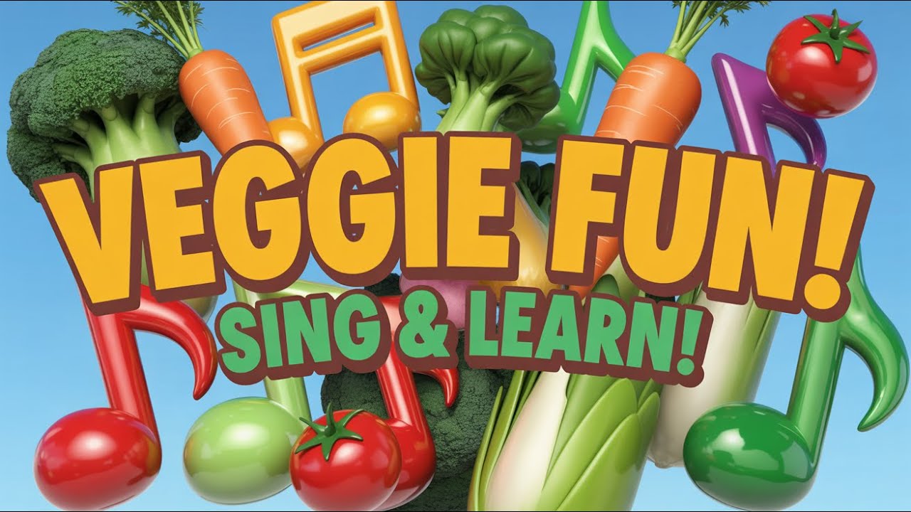 Vegetable Learning Songs | Fun Kids Music for English and Healthy ...
