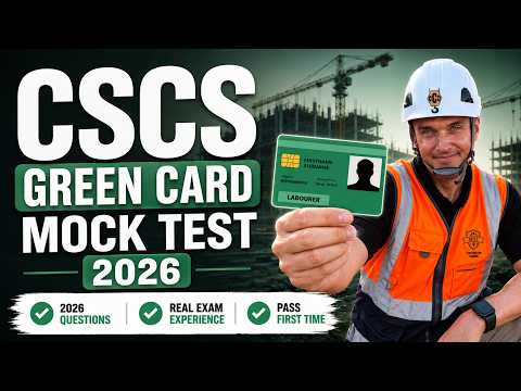 CSCS Green Card Mock Test 2026 (Full Length)
