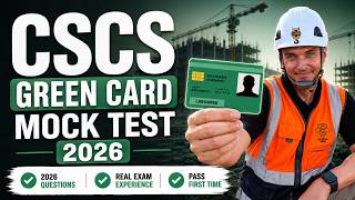 CSCS Green Card Mock Test 2026 (Full Length)