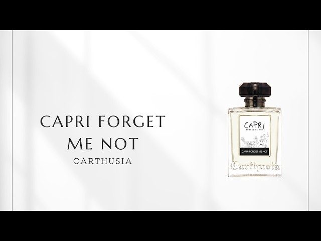 Episode 337] Carthusia Capri Forget Me Not | Memories of Capri