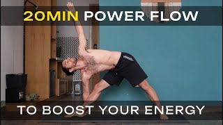 20 Minute Short Power Flow to Boost Your Energy