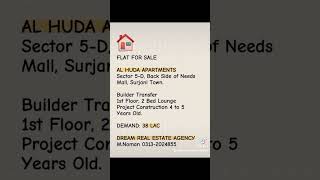 Flat for Sale, Surjani Town.#karachiproperty #northkarachi #surjanitown #fypシ #flat #fyp #viral