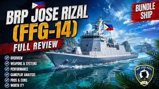 New Philippine Navy| BRP Jose Rizal (FFG-14)| Worth or Not| Modern Warships 
