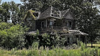 Stunning Abandoned Art Deco Farm House and Old School House Down South