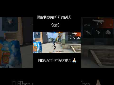 #viralshort #freefire #ff #jodorwot#1vs4 #likeandsubscribe #1k #1kviews #3and3 round 🥷🏼