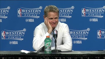 Steve Kerr Postgame Interview | Warriors vs Thunder | Game 6 | May 28, 2016 | 2016 NBA Playoffs