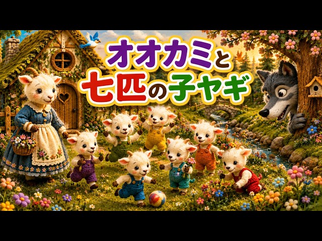 オオカミと七匹の子ヤギ】 - YouTube
