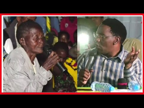 BIBI AMCHANA MAKONDA AMTUMIE NAULI ADAI WATU WAMEBOMOA NYUMBA YAKE Na KULA MAKANDE YAKE 