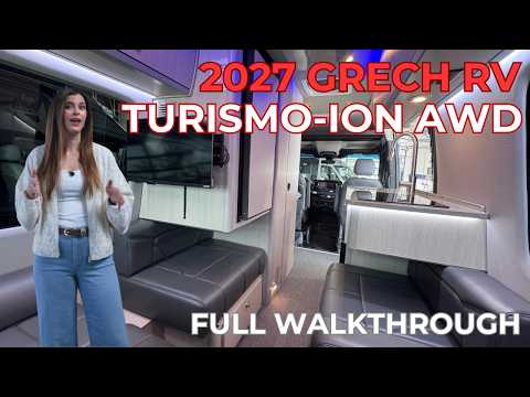 Unprecedented Power in a 19-Foot Luxury Van: The 2027 Grech RV Turismo-Ion Tour