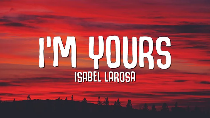 Isabel LaRosa - i'm yours sped up (Lyrics)