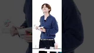 He did it again🥺🤏💜 #v#bts #cute#taehyung#btsshorts#shorts#btsarmy