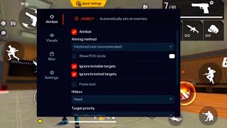 FLUORITE PANEL FOR IPHONE FF || FF HACK NEW 🔥 FOR IOS || FREE FIRE PANEL OB54 😈 FF PANEL IPHONE IPA screenshot 4