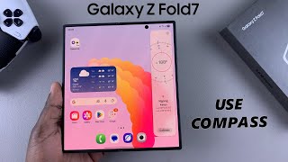 How To Use Built In Compass On Samsung Galaxy Z Fold 7 screenshot 3