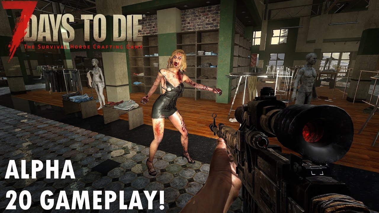 7 Days To Die Alpha 20 Preview Livestream!