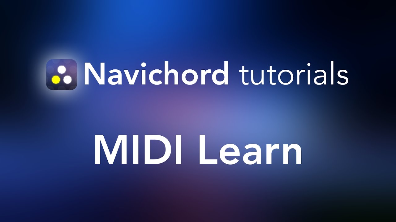 Navichord MIDI Learn with Korg Nanokey Studio