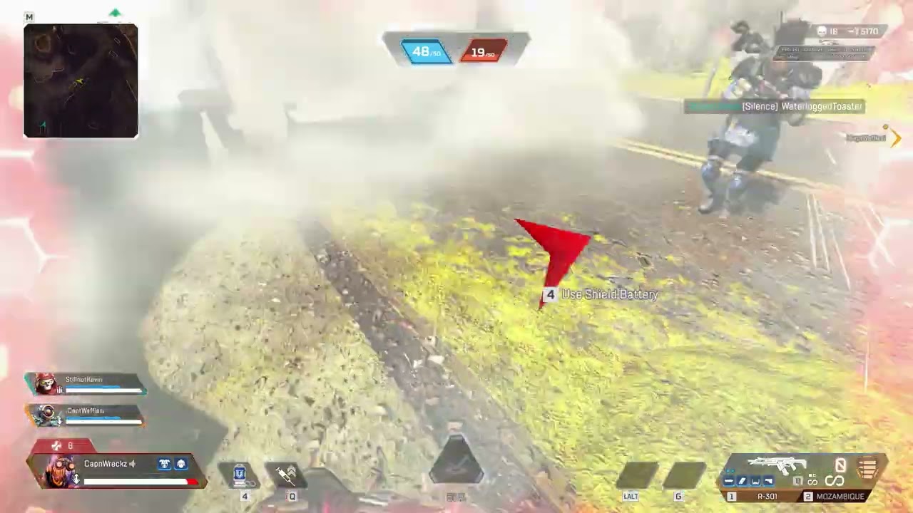 Strafin' like a madman